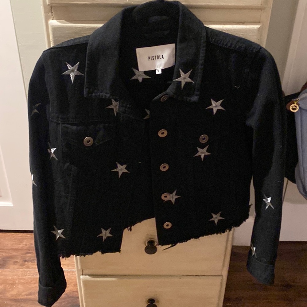 Pistols Denim Jacket, small